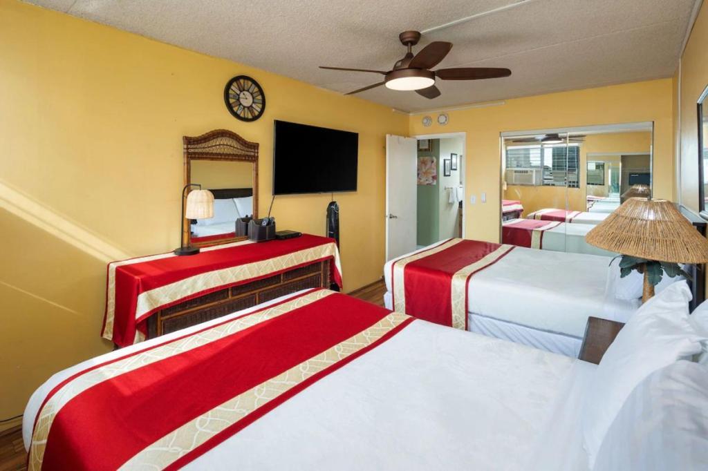Heart Of Waikiki,1Bdrm,Free Parking, Wifi,No Resort Fees,Youtube,Netflix ! Honolulu Eksteriør billede